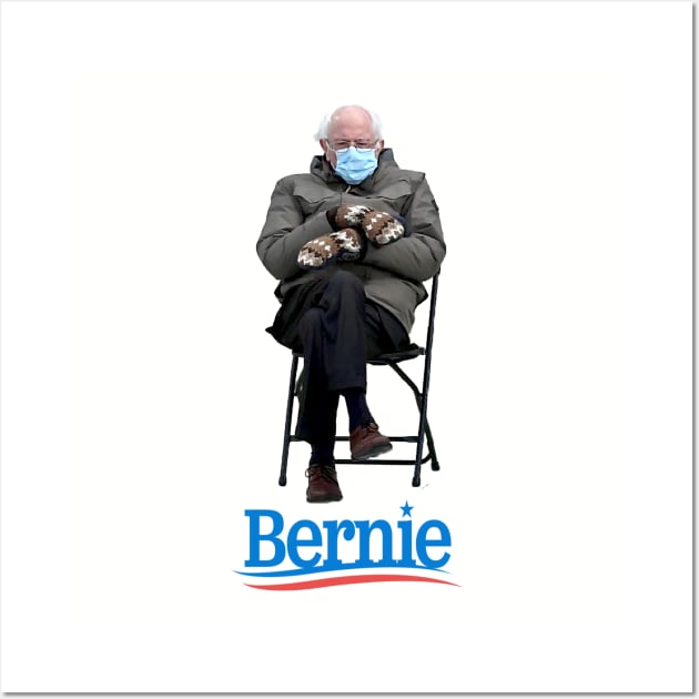 Bernie Sanders, Cozy Style Wall Art by IronLung Designs